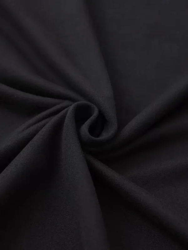 20/1 Penye Compack Baskılı Oversize Bisiklet Yaka Kısa Kol Yazlık T-shirt - Siyah - Görsel 2