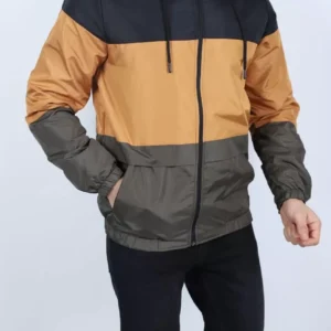 Unisex Kapüşonlu İçi Astarlı Yağmurluk - Siyah